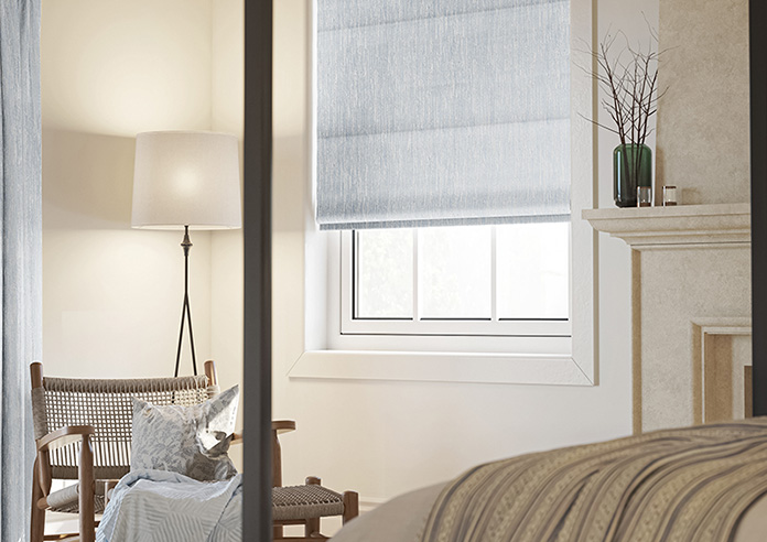 Cascade, Silver Stream - Twist&Fit Roman Blind - Image 5